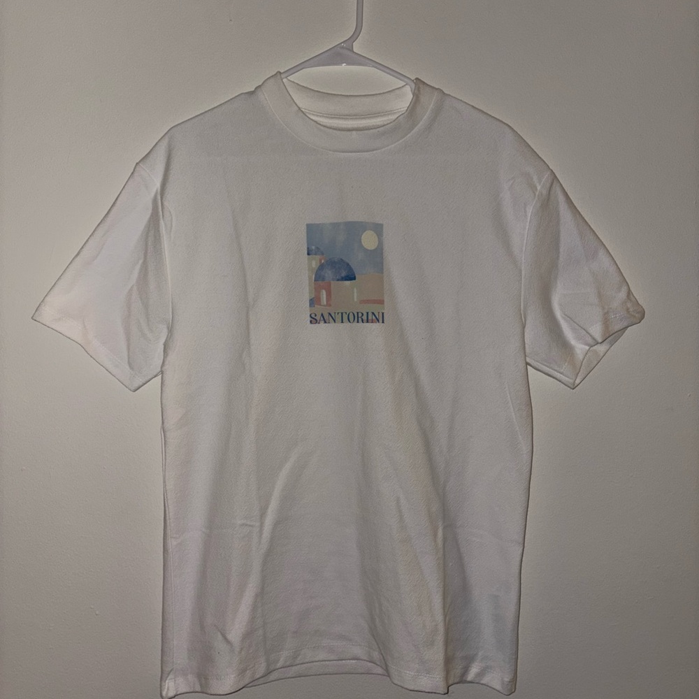 White Graphic T-Shirt